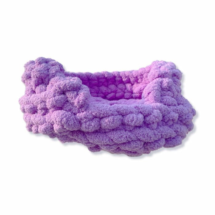 Catnap Cozy Hand-Knit Bed - Image 3
