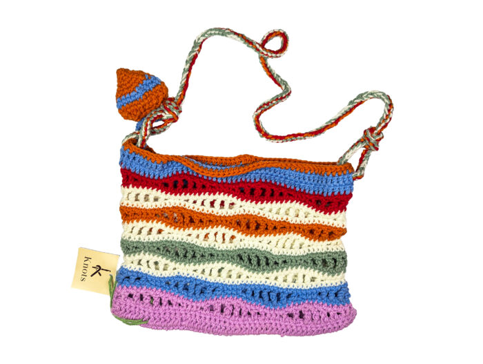 Boho Bloom Crochet Bag - Image 3